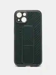 Зеленый чехол на iPhone c подставкой, 12, 13, 14
