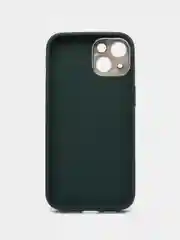 Зеленый чехол на iPhone c подставкой, 12, 13, 14
