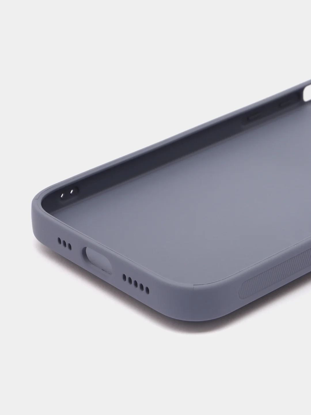 Небесно-голубой чехол на iPhone c подставкой, 12, 13, 14