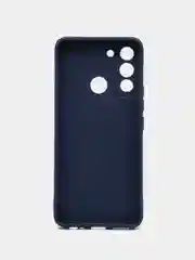 Тёмно-бирюзовый чехол силиконовый с принтом для Tecno POP 5 LTE