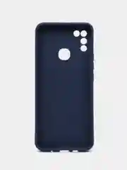 Аметистовый чехол силиконовый с принтом и защитой камеры для Infinix Hot 10 Play / Infinix Hot 11 Play