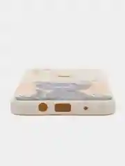 Коричневый чехол силиконовый с принтом и защитой камеры для Infinix Hot 10 Play / Infinix Hot 11 Play