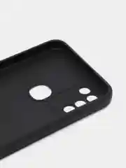 Угольный чехол силиконовый с принтом и защитой камеры для Infinix Hot 10 Play / Infinix Hot 11 Play