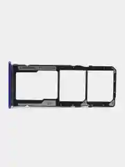 Синий держатель сим карты, сим лоток, контейнер SIM для Xiaomi Redmi 9