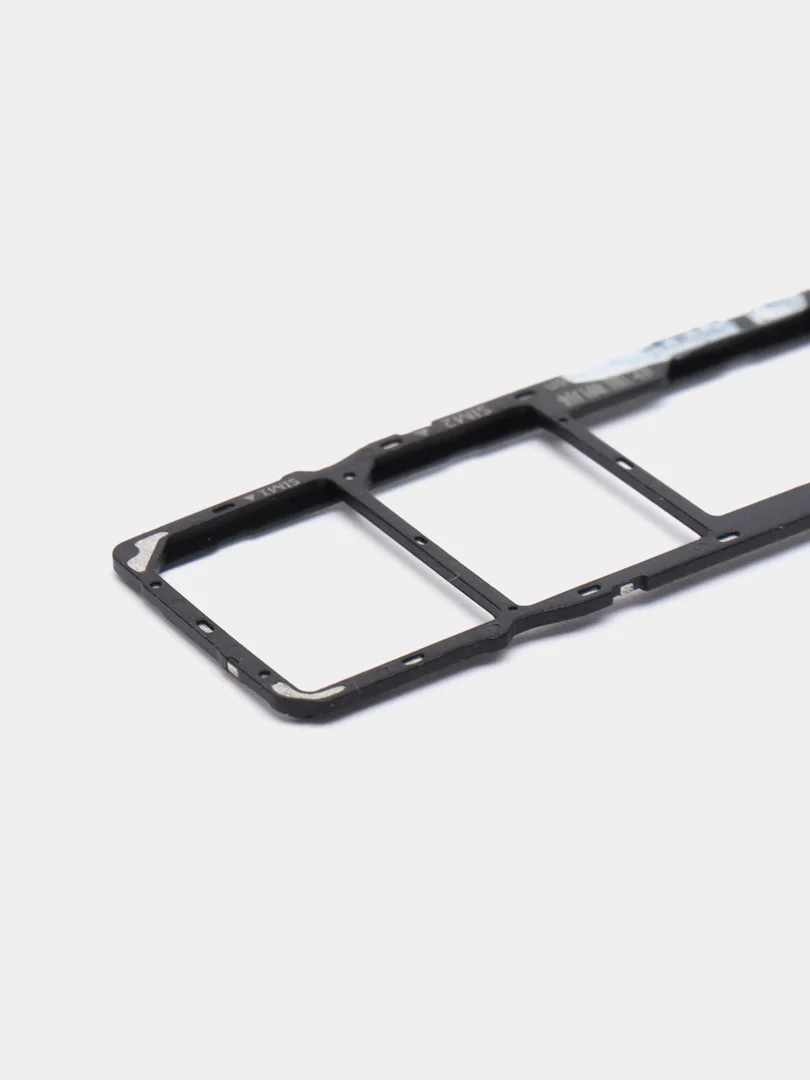Черный держатель сим карты, сим лоток, контейнер SIM для Realme C21/ C21Y / C25S / C30 / C31/ C35