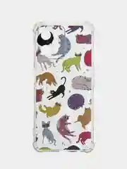 Коралловый чехол для Realme/ Реалми C30, C31, C33, Tecno Spark 8C/Go 2022, с рисунком