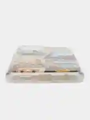 Золотистый хаки чехол Xiaomi Redmi Note 10, Redmi Note 10S, Poco M5s, Поко М5с, силиконовый, с рисунком