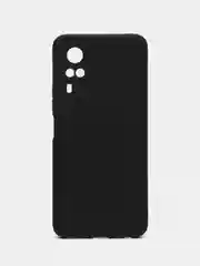 Черный чехол для Vivo Y31 2021 / Vivo Y51 2020 / Y53S 4G / Y33 4G, силиконовый, матовый