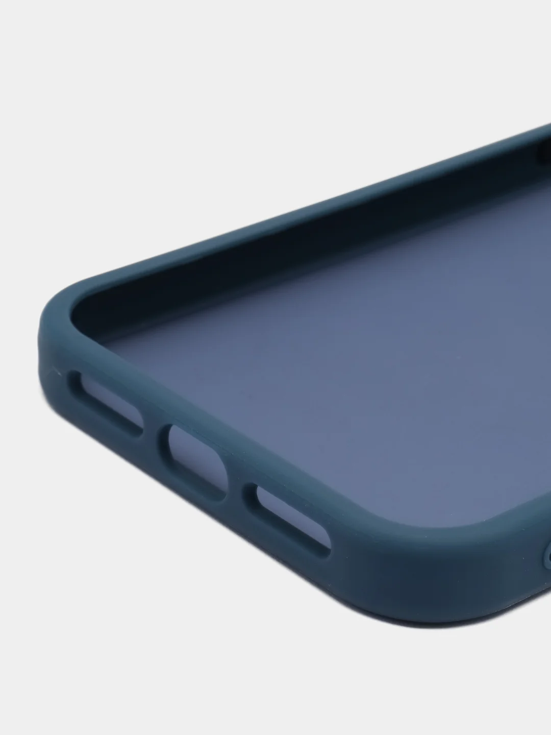 Пурпурный чехол матовый на iPhone 11, 14, 14 Pro, 14 Pro Max, 15 Pro, полупрозрачный, с глянцевой рамкой