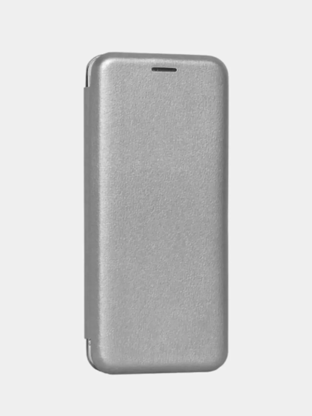 Серебряный чехол-книжка на Realme C11 2020 / Реалми С11 2020
