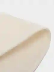 Кремовый полотенце кухонное, круглое, микрофибра, 48 см