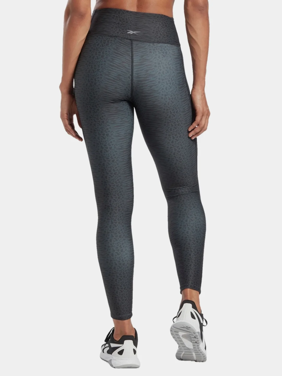 Черный брюки женские Reebok HS7776 Lux HR 2.0 MS Tight