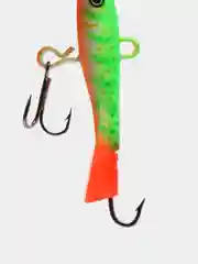 Салатовый балансир Rapala для зимней рыбалки Jigging Rap W3 GTU, 5 см, 6 г