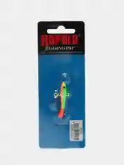 Салатовый балансир Rapala для зимней рыбалки Jigging Rap W3 GTU, 5 см, 6 г