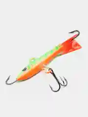 Салатовый балансир Rapala для зимней рыбалки Jigging Rap W3 GTU, 5 см, 6 г