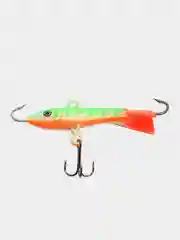 Салатовый балансир Rapala для зимней рыбалки Jigging Rap W3 GTU, 5 см, 6 г