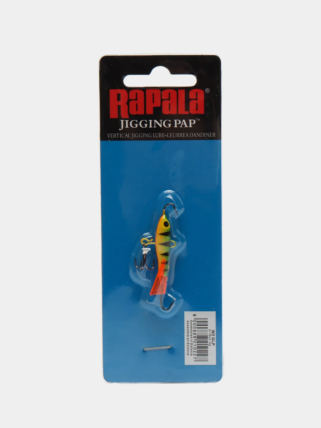 Балансир Rapala, для зимней рыбалки, Jigging Rap W2 GLP