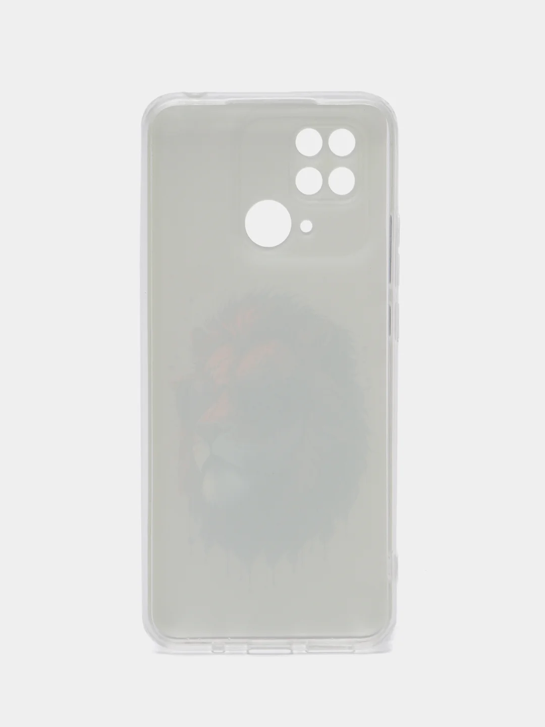 Тёмно-коричневый чехол для Xiaomi Redmi 10C, Poco C40 / Сяоми Редми 10С, Поко С40, силиконовый, с рисунком