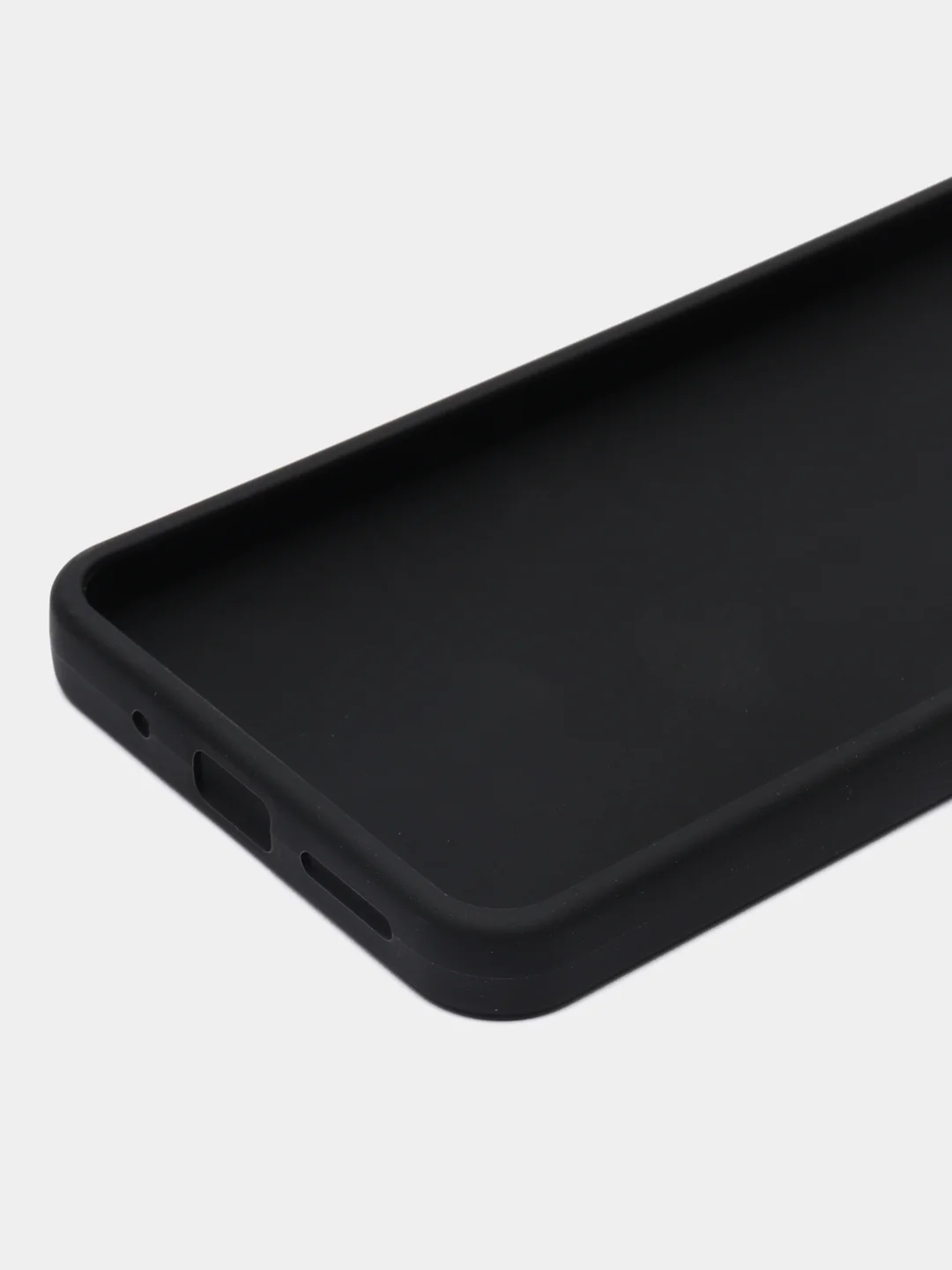 Серебряный чехол для Xiaomi Redmi 12 / Сяоми Редми 12, силиконовый, с блестками