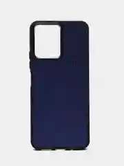 Фиолетовый чехол для Xiaomi Redmi 12 / Сяоми Редми 12, силиконовый, с блестками