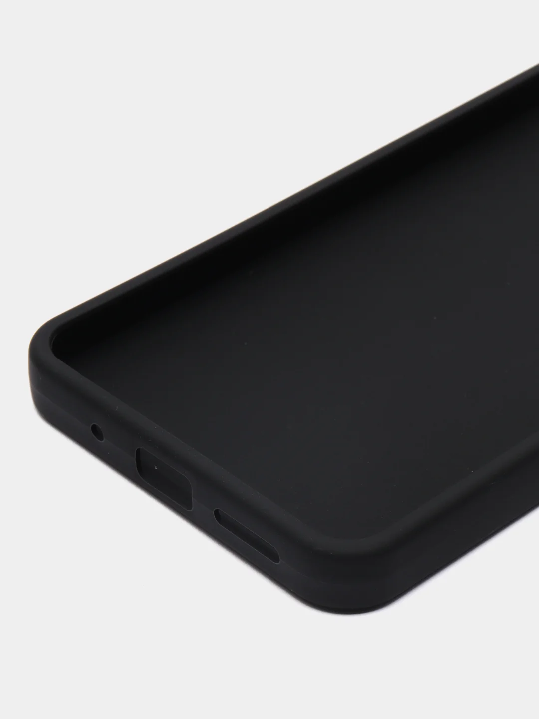 Фиолетовый чехол для Xiaomi Redmi 12 / Сяоми Редми 12, силиконовый, с блестками