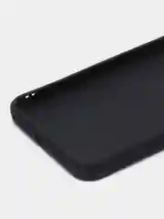 Угольный чехол черный iPhone 12 mini, 13, 14, 14 Plus, 6, 6s Plus, 7 Plus, 8 Plus, X, Xs, XR