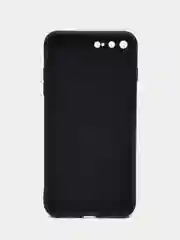 Угольный чехол черный iPhone 12 mini, 13, 14, 14 Plus, 6, 6s Plus, 7 Plus, 8 Plus, X, Xs, XR