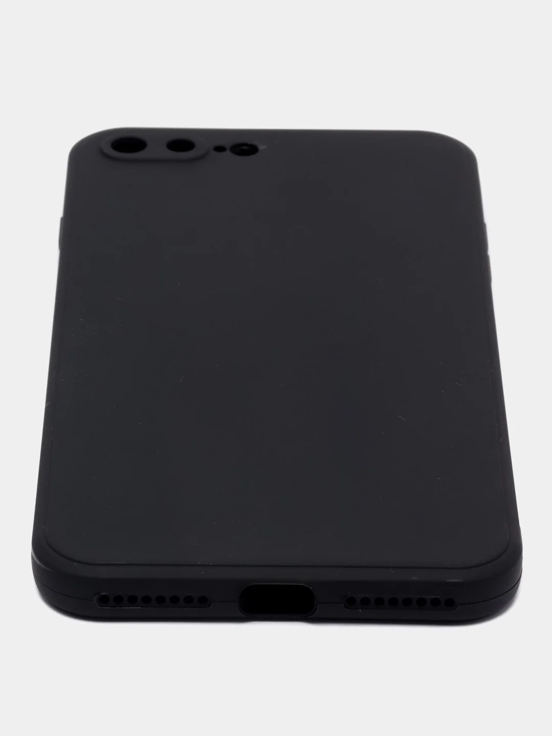Угольный чехол черный iPhone 12 mini, 13, 14, 14 Plus, 6, 6s Plus, 7 Plus, 8 Plus, X, Xs, XR