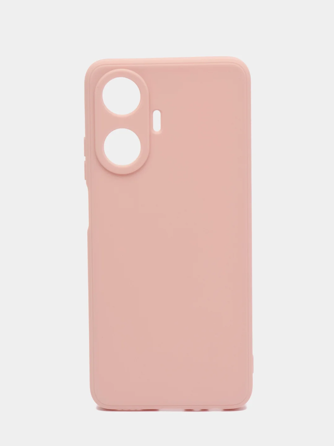 Бежевый чехол Realme C55, Реалми С55, силиконовый, матовый