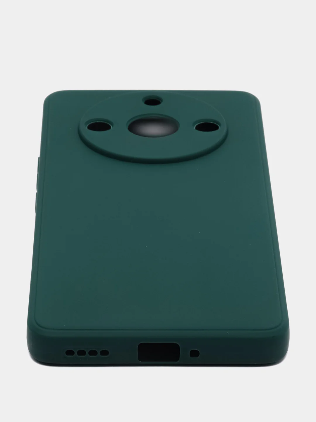 Тёмно-зелёный чехол для Realme 11 Pro 5G, Realme 11 Pro Plus / Реалме 11 Про Плюс, силиконовый, матовый