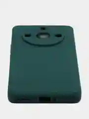 Тёмно-зелёный чехол для Realme 11 Pro 5G, Realme 11 Pro Plus / Реалме 11 Про Плюс, силиконовый, матовый