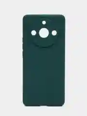 Тёмно-зелёный чехол для Realme 11 Pro 5G, Realme 11 Pro Plus / Реалме 11 Про Плюс, силиконовый, матовый
