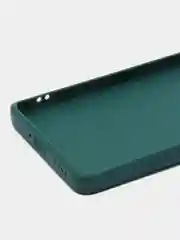 Тёмно-зелёный чехол для Realme 11 Pro 5G, Realme 11 Pro Plus / Реалме 11 Про Плюс, силиконовый, матовый