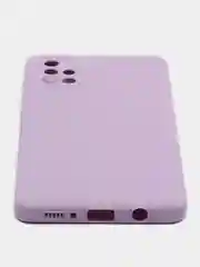 Сиреневый чехол Samsung Galaxy A71, Самсунг Галакси А71 силиконовый, цветной, матовый