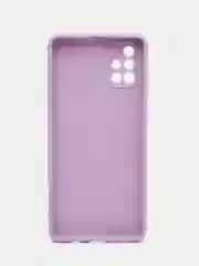 Сиреневый чехол Samsung Galaxy A71, Самсунг Галакси А71 силиконовый, цветной, матовый