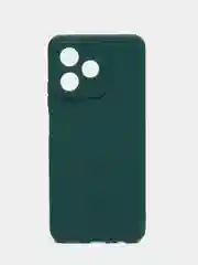 Тёмно-зелёный чехол для Realme C51, C53 / Реалми C51, С53 / Realme Note 50, силиконовый, матовый