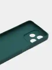 Тёмно-зелёный чехол для Realme C51, C53 / Реалми C51, С53 / Realme Note 50, силиконовый, матовый