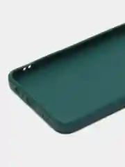 Тёмно-зелёный чехол для Realme C51, C53 / Реалми C51, С53 / Realme Note 50, силиконовый, матовый
