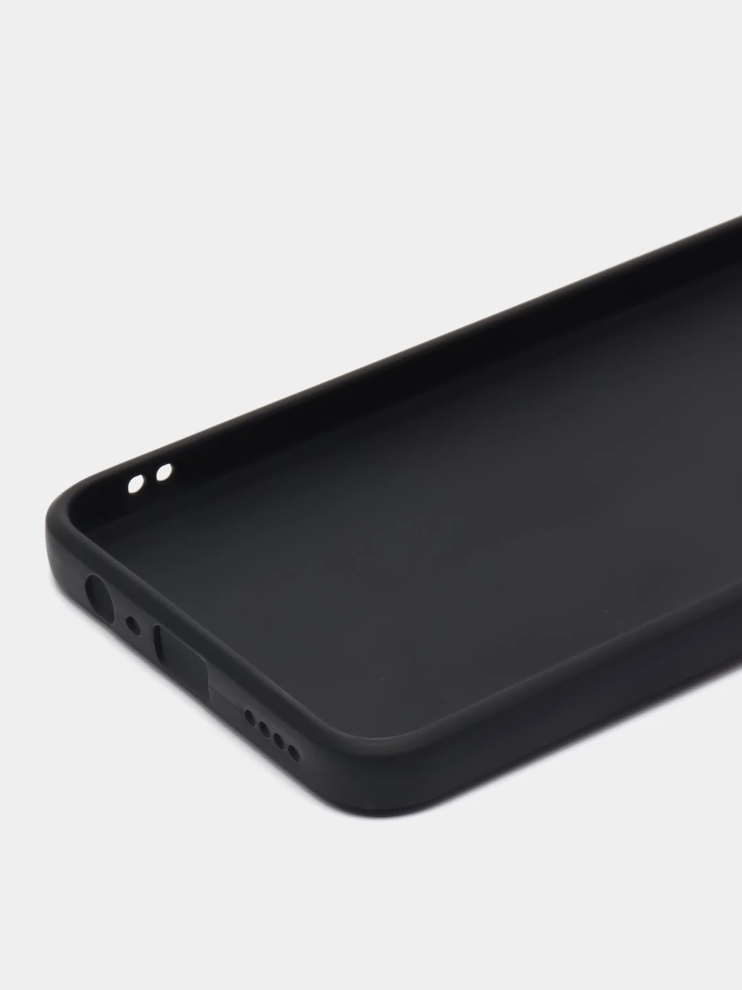 Черный чехол для Realme C51, C53 / Реалми C51, С53 / Realme Note 50, силиконовый, матовый