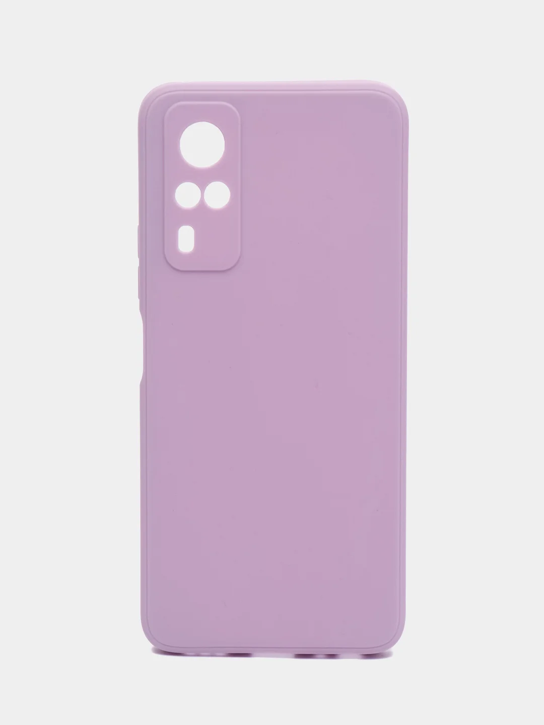 Сиреневый чехол для Vivo Y31 2021 / Vivo Y51 2020 / Y53S 4G / Y33 4G, силиконовый, матовый