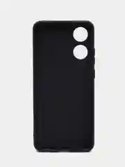 Черный чехол Oppo A78 / Оппо А78, черный, силиконовый