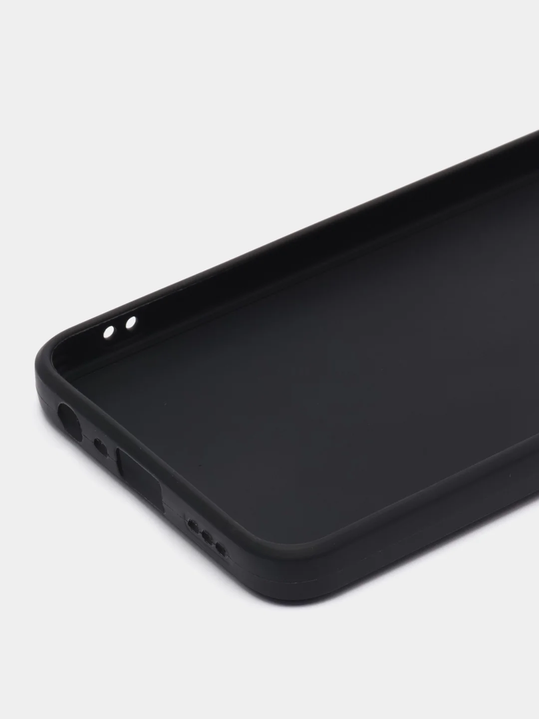Черный чехол Oppo A78 / Оппо А78, черный, силиконовый
