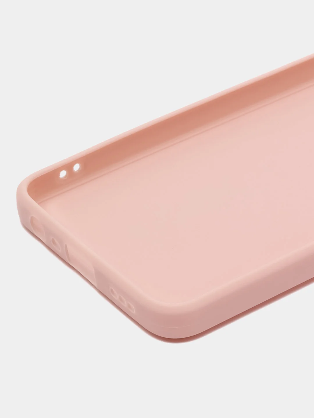 Бежевый чехол Oppo A78 / Оппо А78, силиконовый, матовый