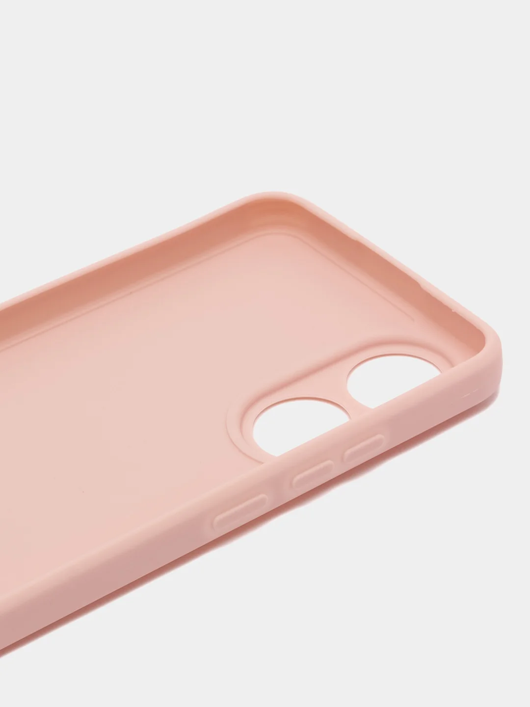 Бежевый чехол Oppo A78 / Оппо А78, силиконовый, матовый