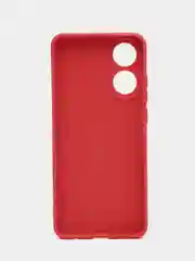 Красный чехол Oppo A78 / Оппо А78, силиконовый, матовый