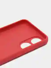 Красный чехол Oppo A78 / Оппо А78, силиконовый, матовый