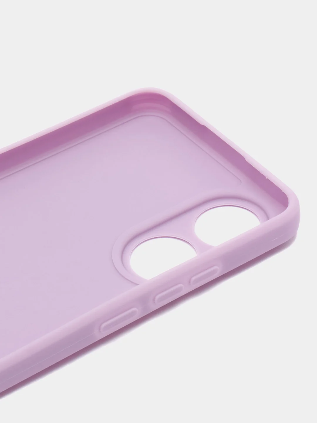 Сиреневый чехол Oppo A78 / Оппо А78, силиконовый, матовый