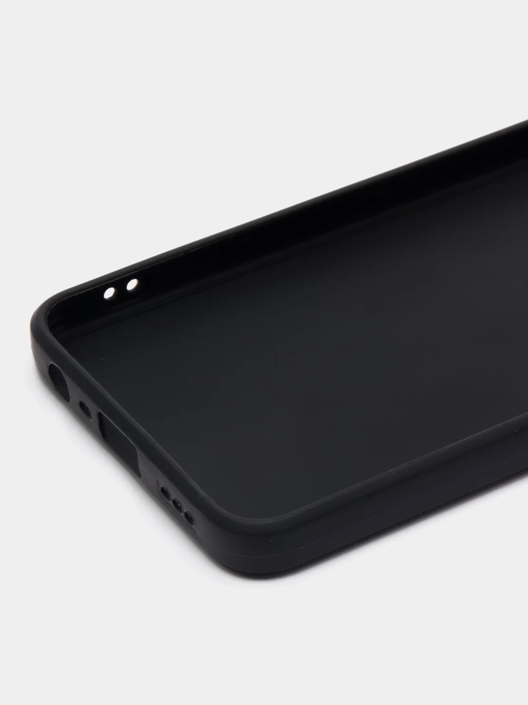 Черный чехол Oppo A78 / Оппо А78, силиконовый, матовый