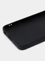 Черный чехол Oppo A78 / Оппо А78, силиконовый, матовый