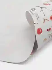 Слоновая кость бумага для упаковки подарков новогодняя "С Новым Годом!" 50*70см